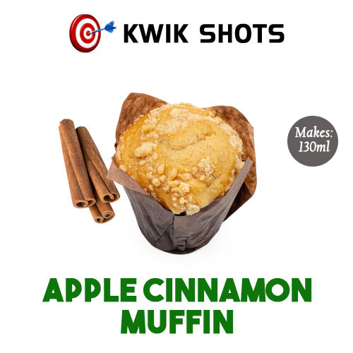 Kwik Shots - Apple Cinnamon Muffin- One shot Flavour Concentrates | South Africa