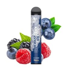 Vozol-Bar-2200-50mg-Blue Razz | E Liquid Concentrates | South Africa
